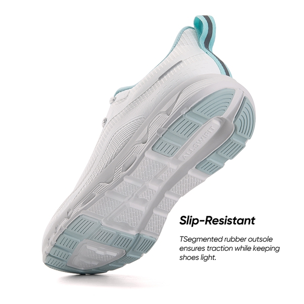 [MovePlush] Men's Lightweight Athletic Sneakers - WHITE - 2